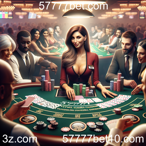 A Experiência Imersiva dos Jogos Ao Vivo em 57777bet.com